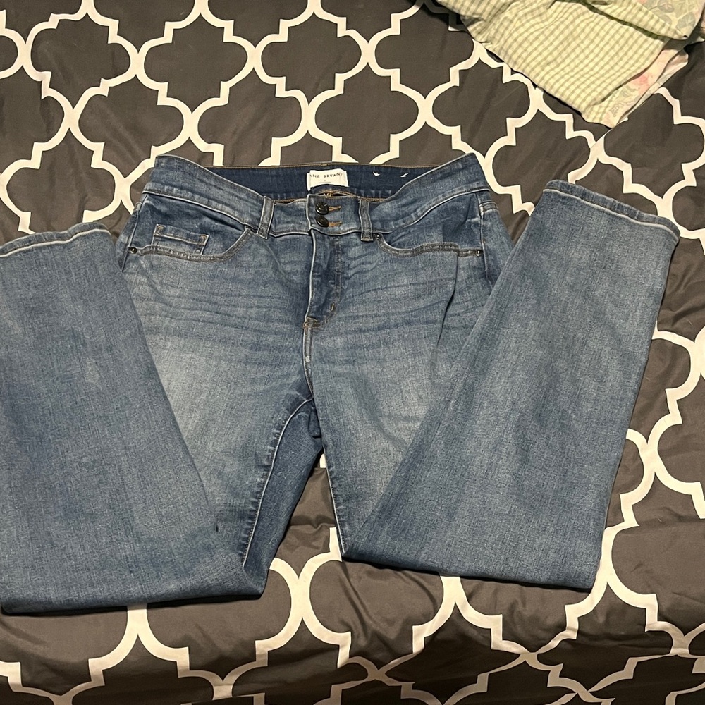 Lane Bryant, size 12, high-rise, tummy tighter, straight